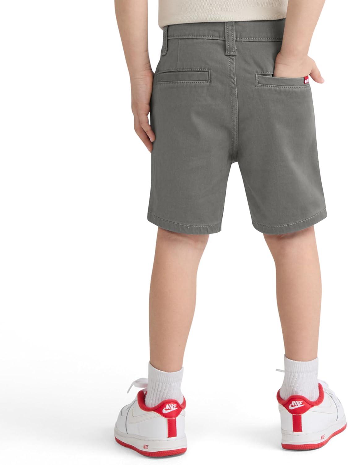 imageLevis Boys 511 Slim Fit Uniform ShortsDark Gull Grey