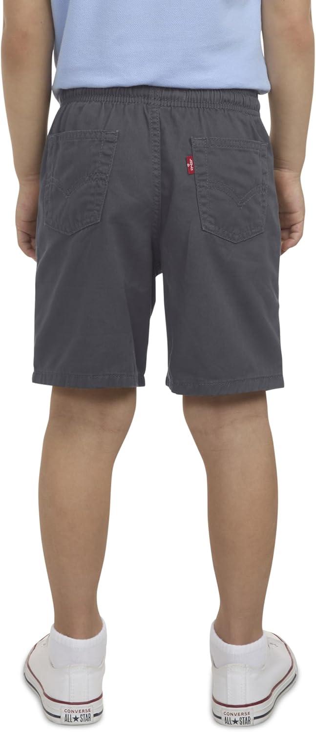 imageLevis Boys Boys Pull on Twill ShortsBlack Oyster