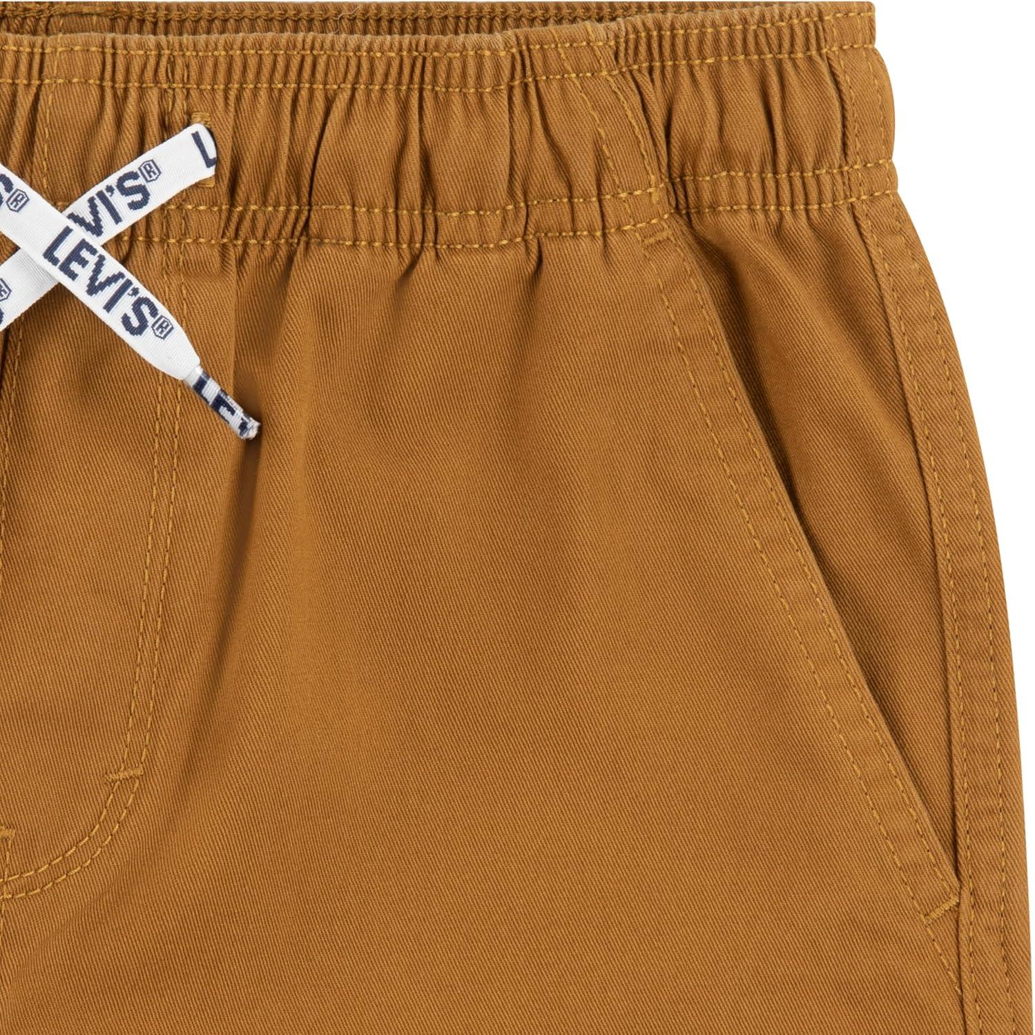 imageLevis Boys Boys Pull on Twill ShortsCathay Spice