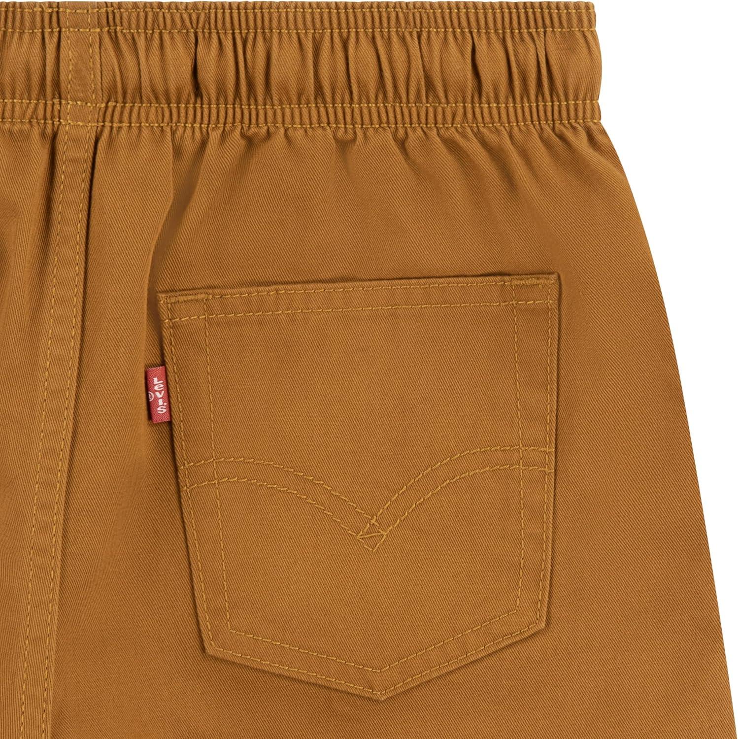 imageLevis Boys Boys Pull on Twill ShortsCathay Spice