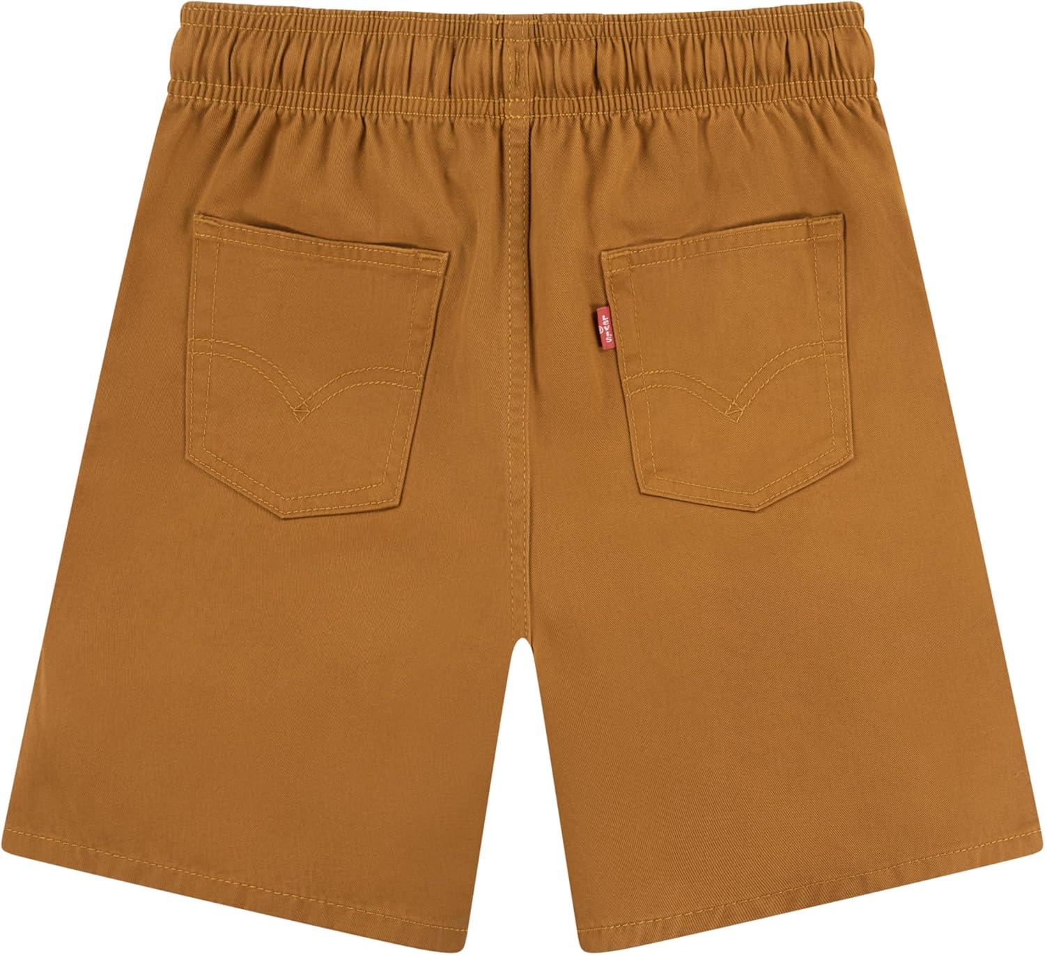 imageLevis Boys Boys Pull on Twill ShortsCathay Spice