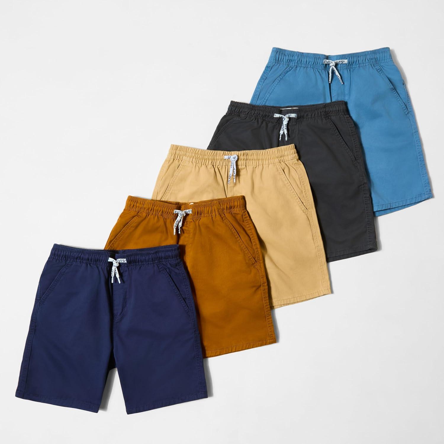 imageLevis Boys Boys Pull on Twill ShortsCoronet Blue