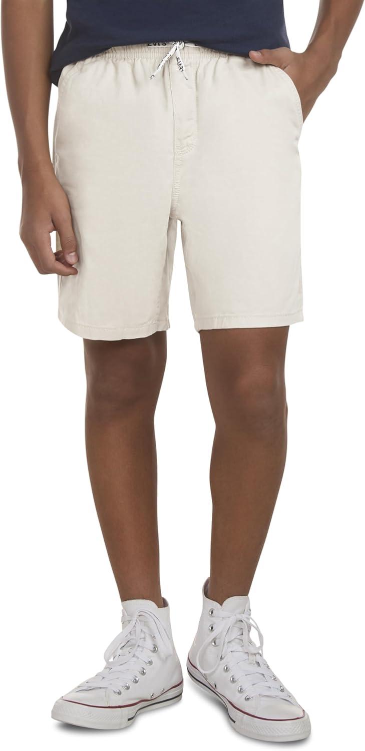 imageLevis Boys Boys Pull on Twill ShortsFog