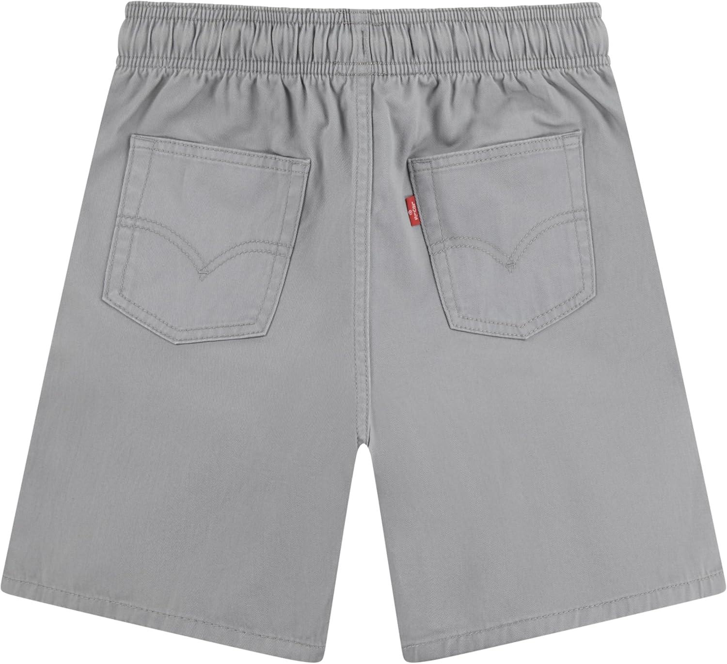imageLevis Boys Boys Pull on Twill ShortsMonument Grey