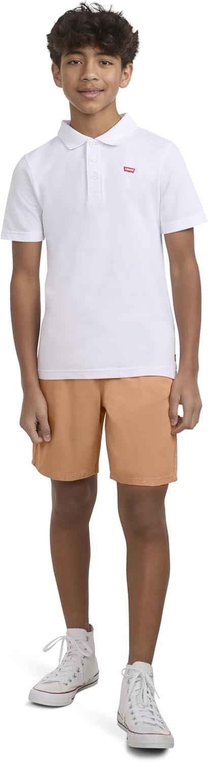 imageLevis Boys Boys Pull on Twill ShortsPeach Bloom