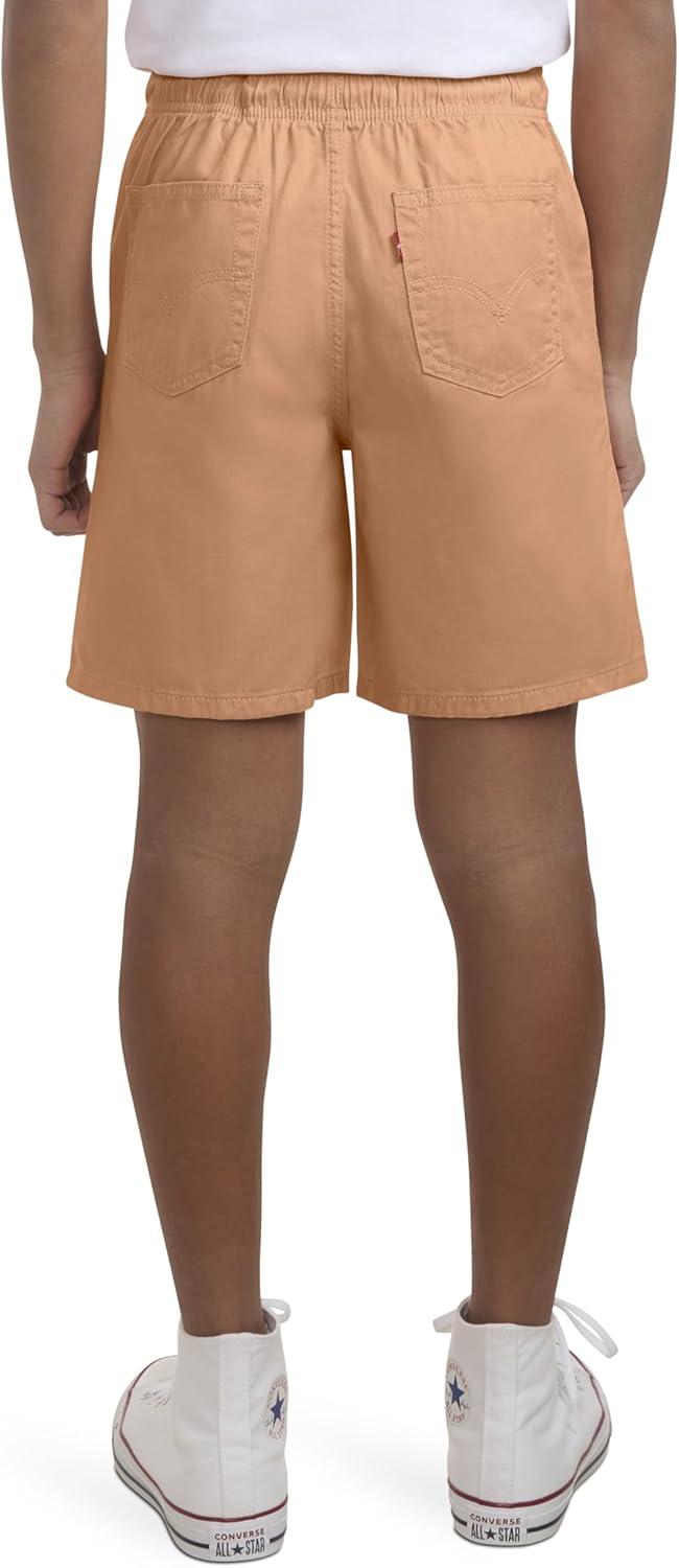 imageLevis Boys Boys Pull on Twill ShortsPeach Bloom