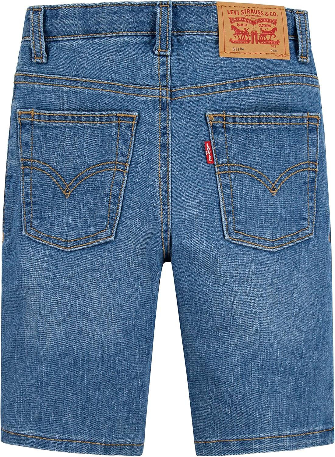 imageLevis Boys Boys Slim Fit Denim ShortsSpit Fire