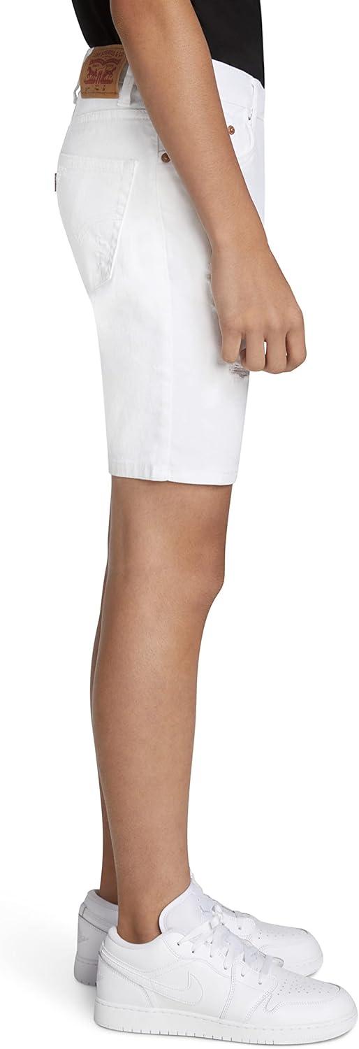 imageLevis Boys Boys Slim Fit Denim ShortsWhite