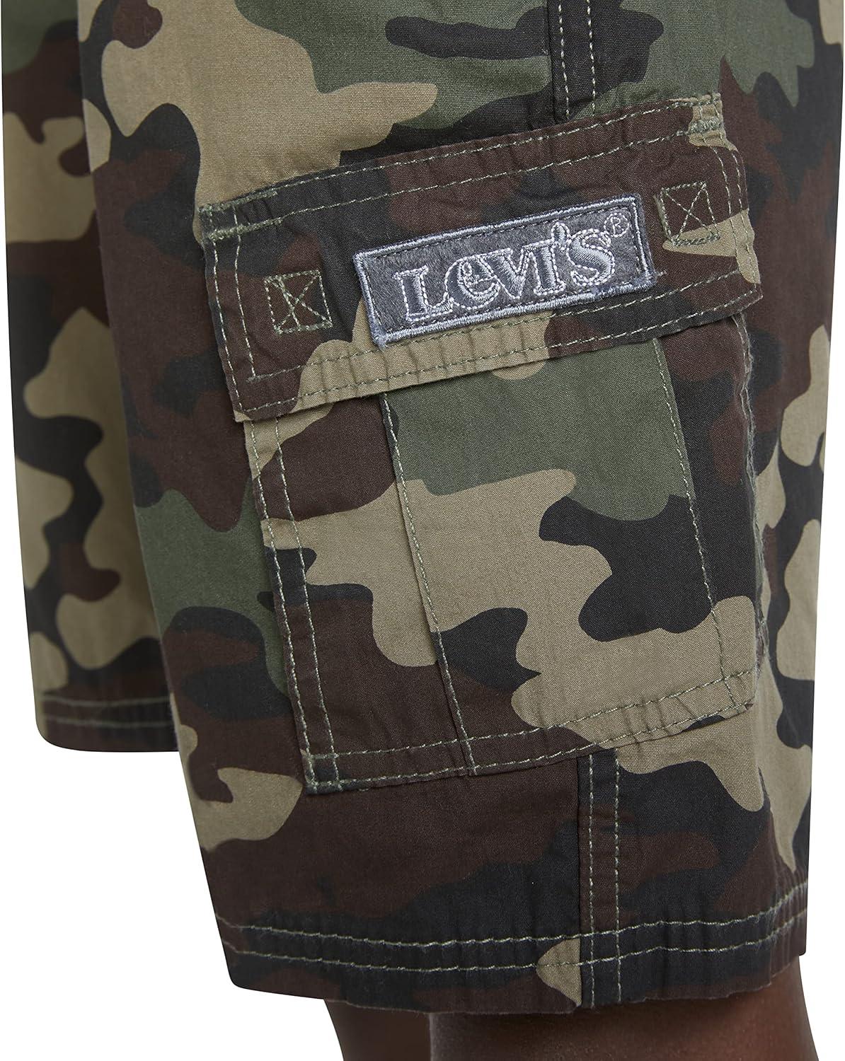 imageLevis Boys Cargo ShortsCypress Camo