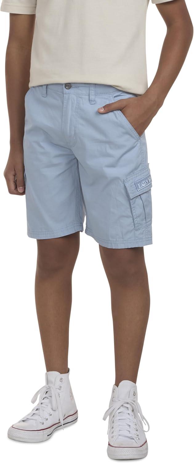 imageLevis Boys Cargo ShortsFaded Denim