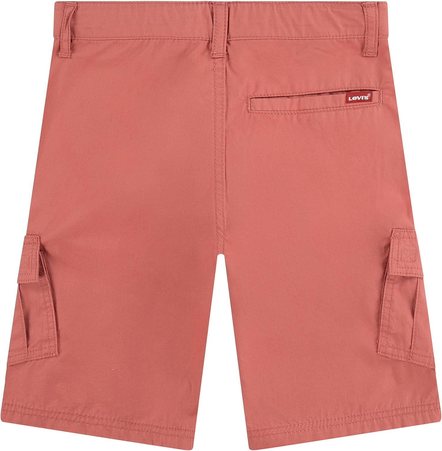 imageLevis Boys Cargo ShortsMineral Red