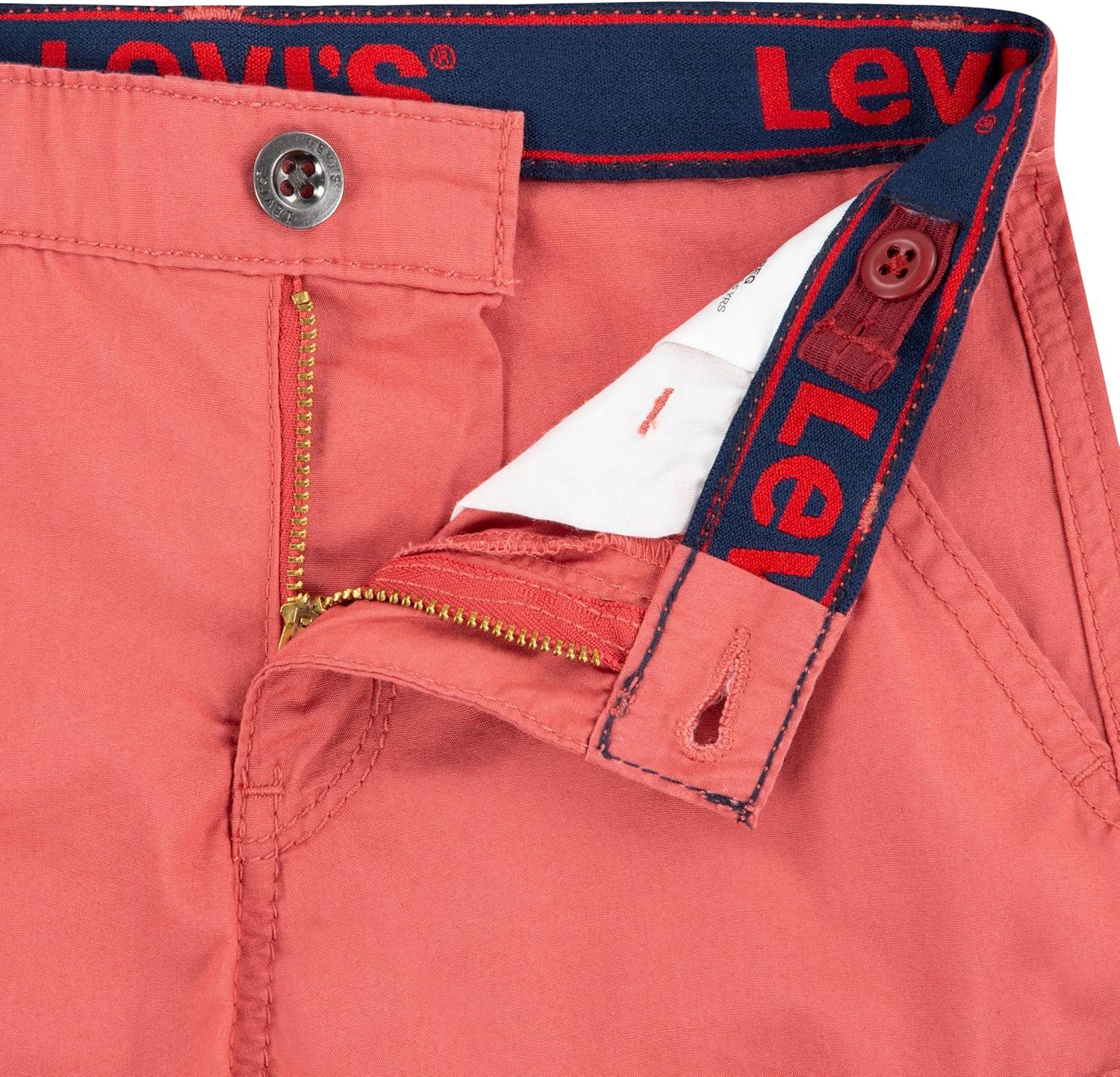 imageLevis Boys Cargo ShortsMineral Red