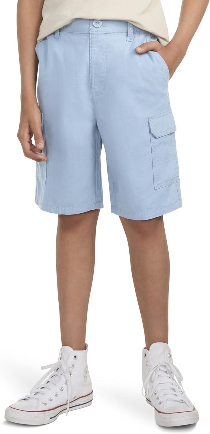 imageLevis Boys Pull on Cargo ShortsFaded Denim