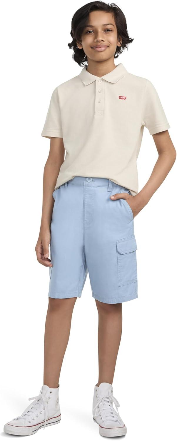 imageLevis Boys Pull on Cargo ShortsFaded Denim