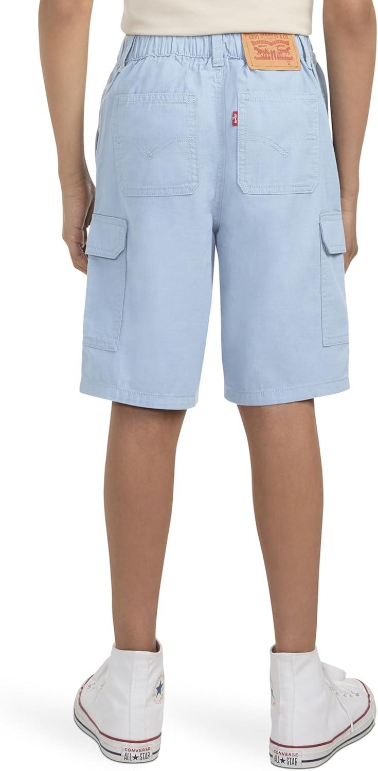 imageLevis Boys Pull on Cargo ShortsFaded Denim
