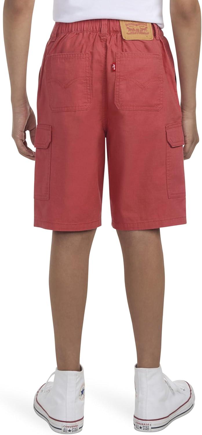 imageLevis Boys Pull on Cargo ShortsMineral Red