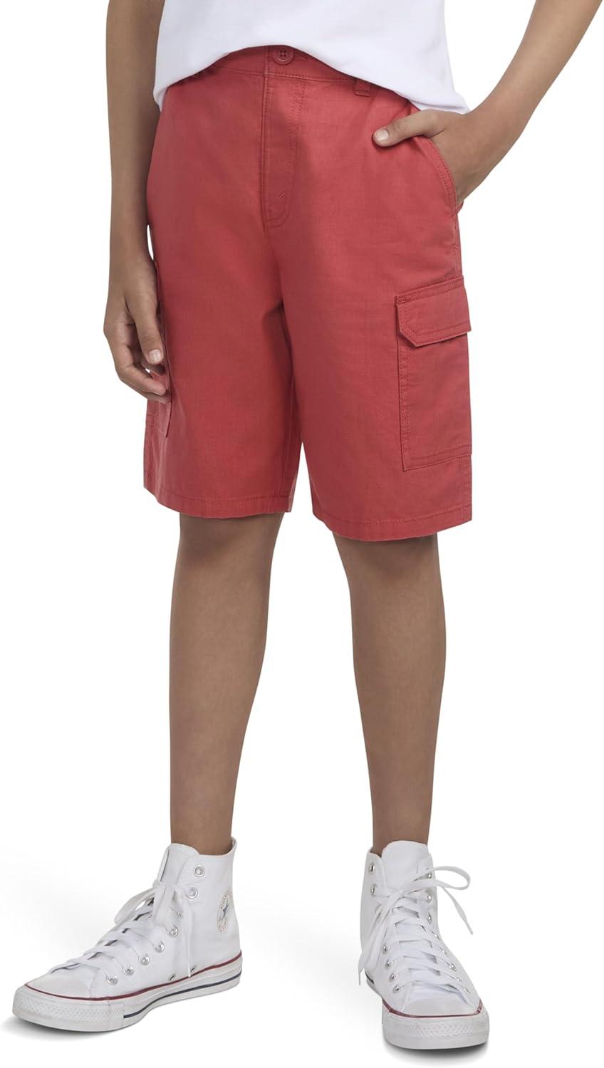 imageLevis Boys Pull on Cargo ShortsMineral Red