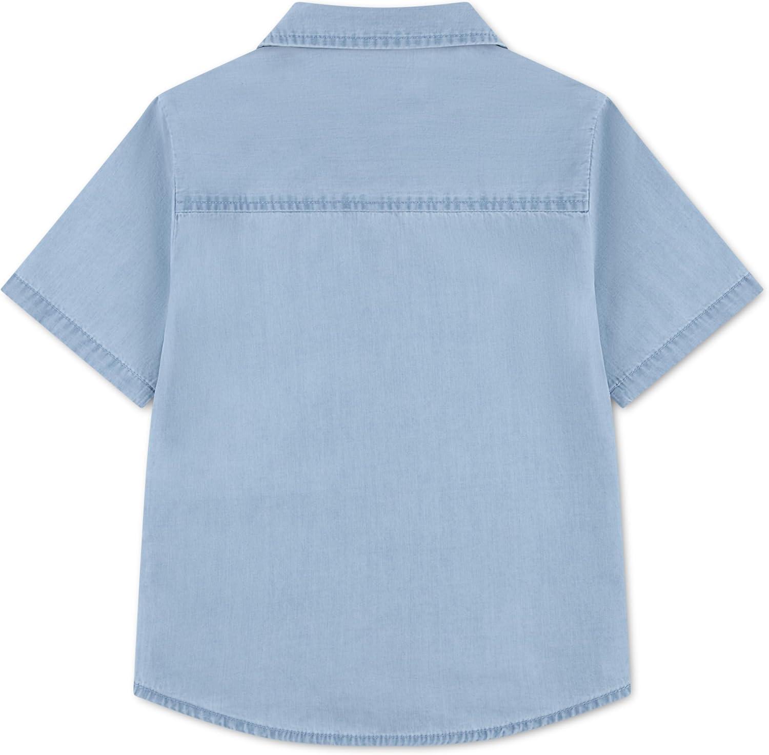 imageLevis Boys Short Sleeve Woven Button Up ShirtAvalon