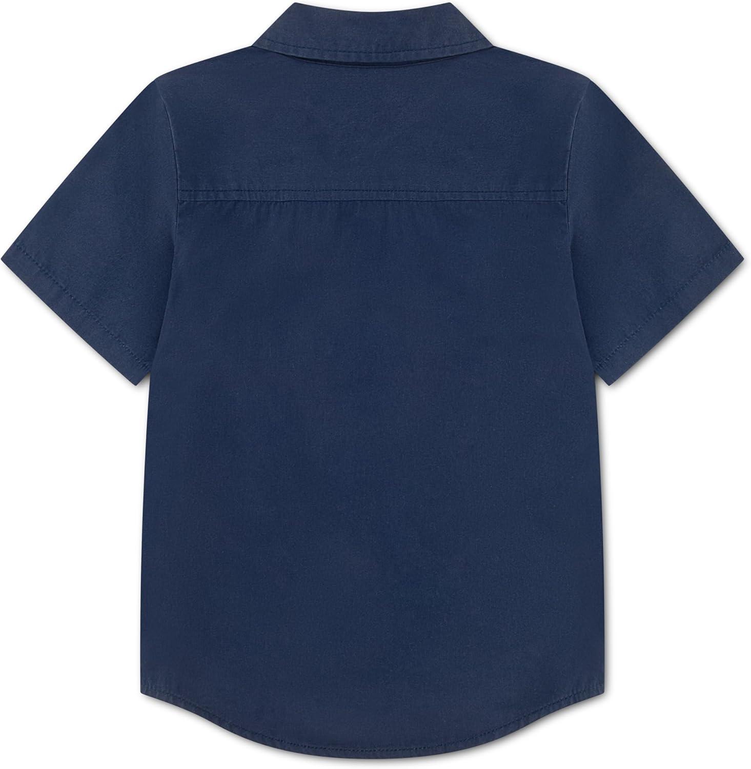 imageLevis Boys Short Sleeve Woven Button Up ShirtDress Blues
