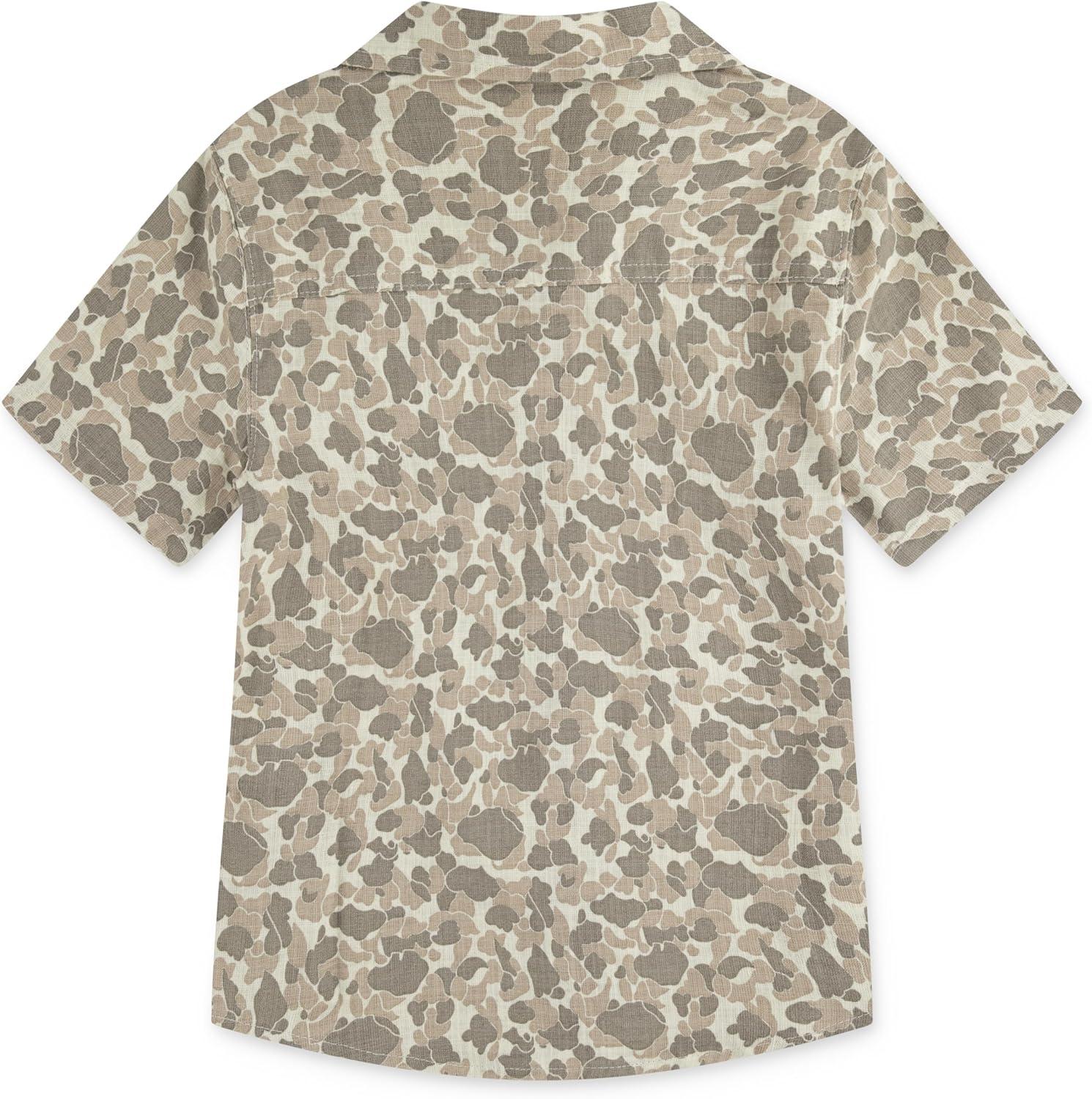 imageLevis Boys Short Sleeve Woven Button Up ShirtSilver Birch