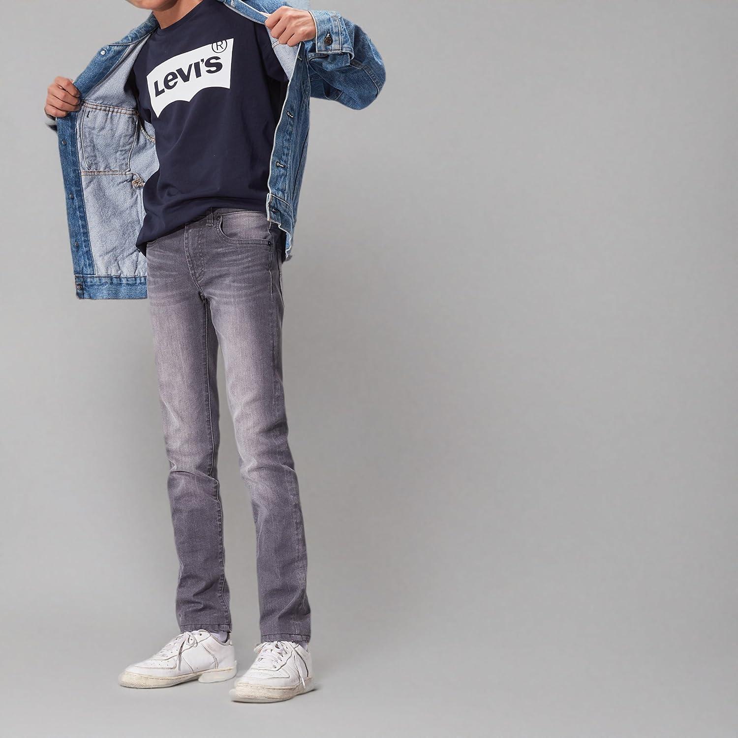 imageLevis Boys Skinny Fit JeansCloseoutAura Orange