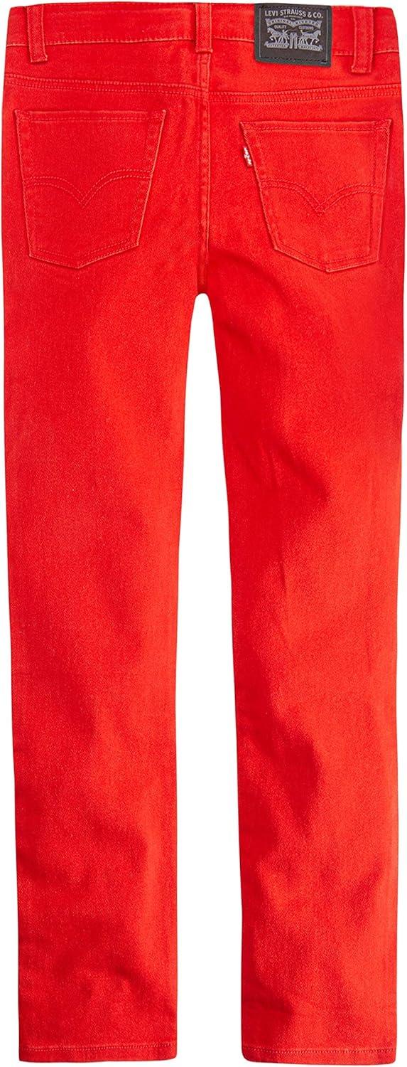 imageLevis Boys Skinny Fit JeansCloseoutAura Orange