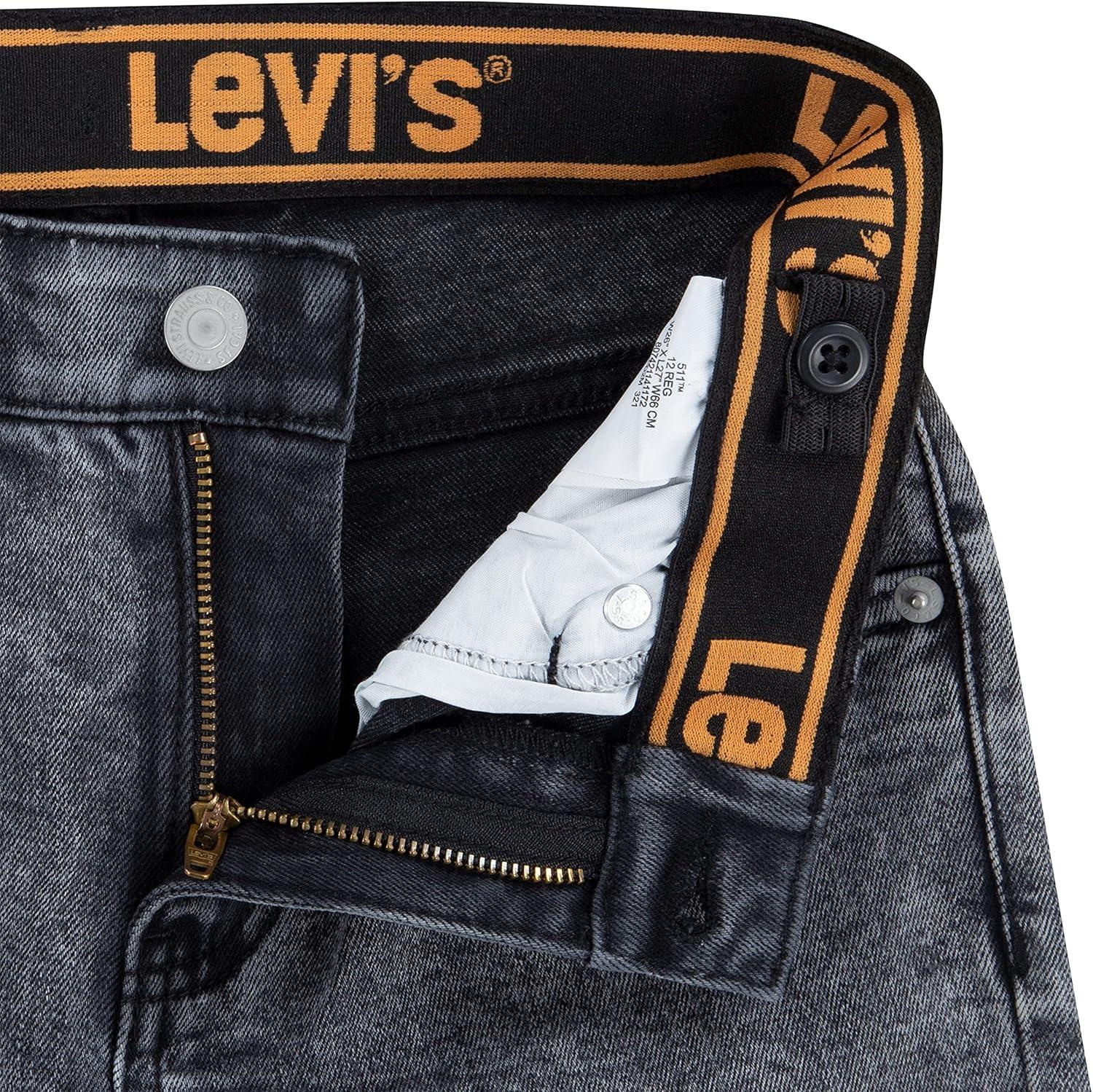 imageLevis Boys Skinny Fit JeansCloseoutFar Far Away