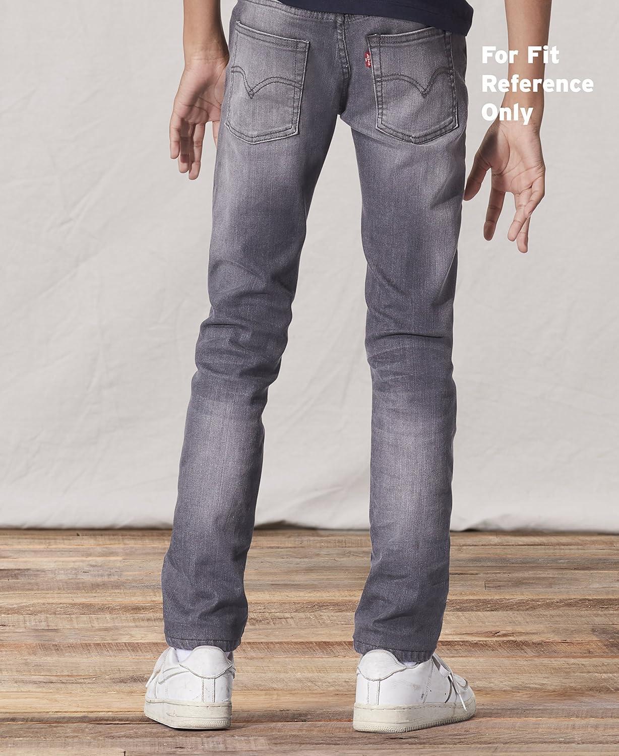 imageLevis Boys Skinny Fit JeansCloseoutIndigo River