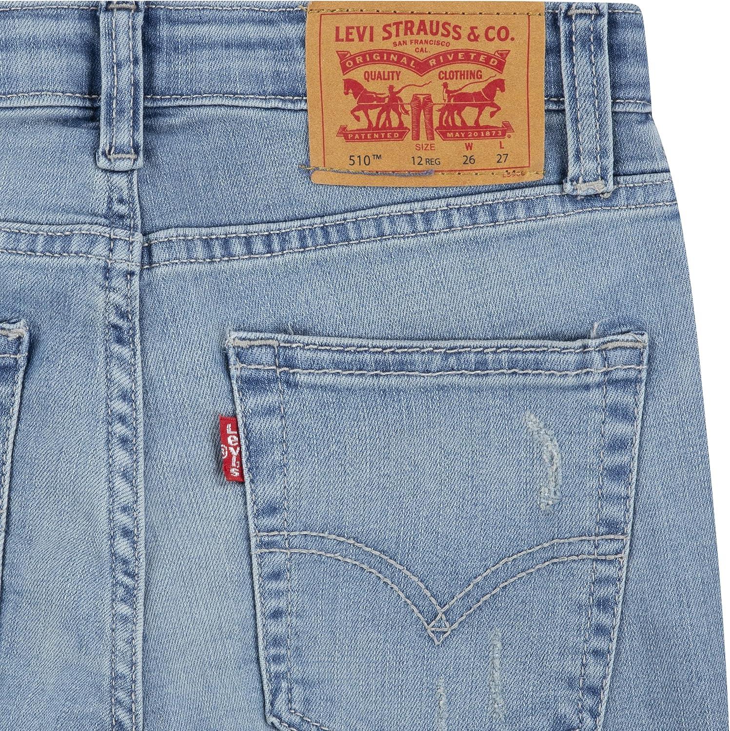 imageLevis Boys Skinny Fit JeansCloseoutSalt Lake