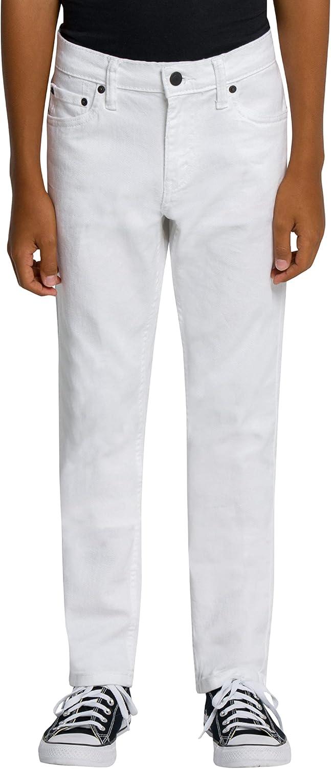 imageLevis Boys Skinny Fit JeansCloseoutWhite