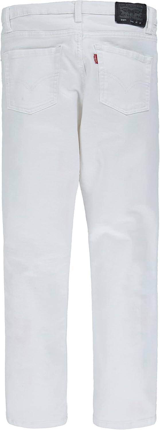 imageLevis Boys Skinny Fit JeansCloseoutWhite