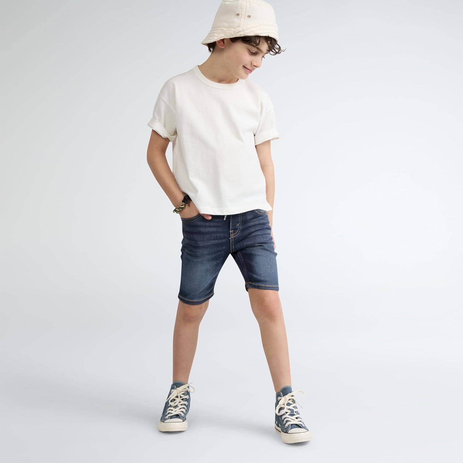 imageLevis Boys Skinny Fit Pull on ShortsBuckaroo