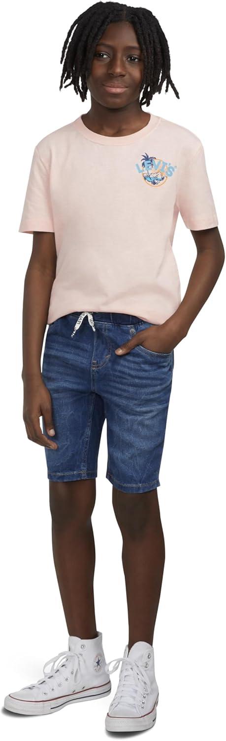imageLevis Boys Skinny Fit Pull on ShortsPrime Time