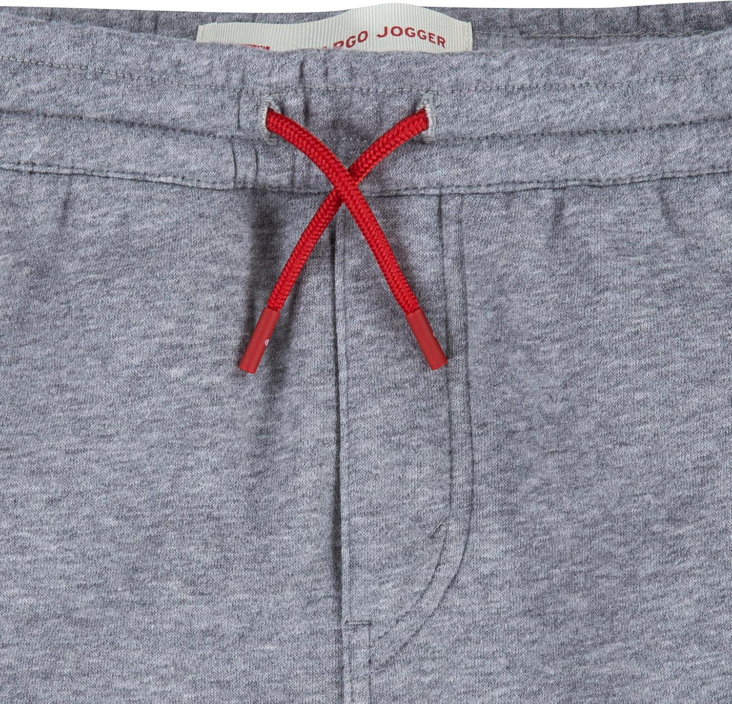 imageLevis Boys Soft Knit Jogger PantsDark Grey Heather