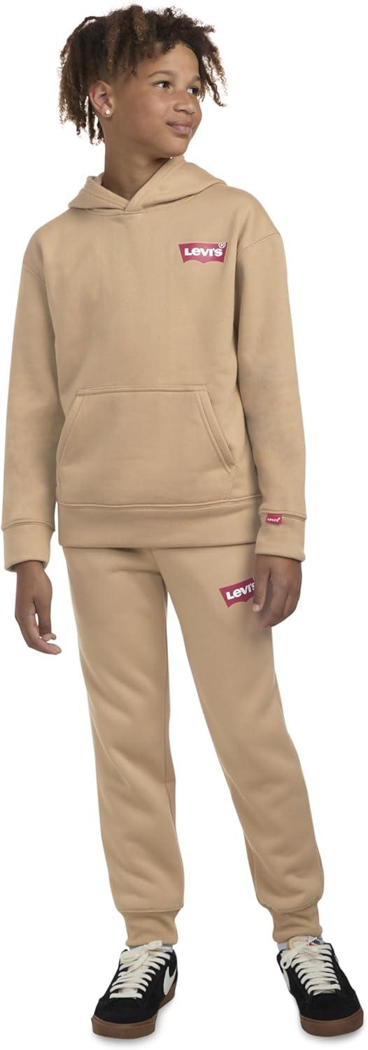 imageLevis Boys Soft Knit Jogger PantsIced Coffee