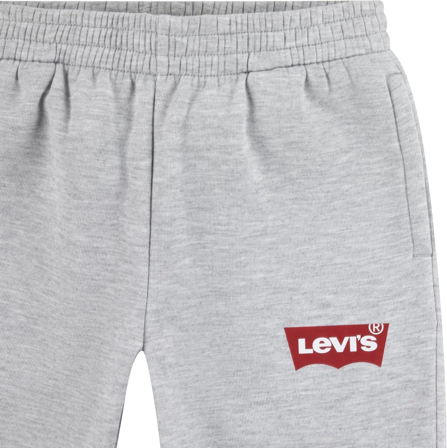 imageLevis Boys Soft Knit Jogger PantsLight Grey Heather