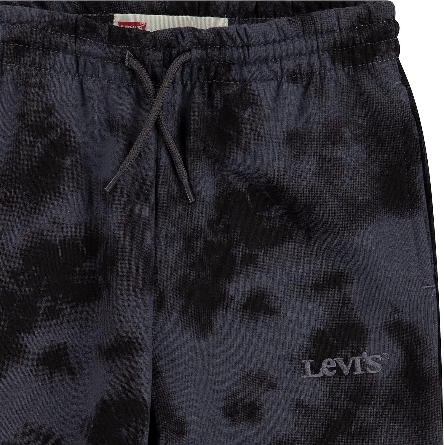 imageLevis Boys Soft Knit Jogger PantsMagnet Grey Tie Dye