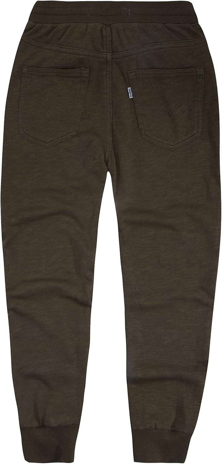 imageLevis Boys Soft Knit Jogger PantsOlive Night