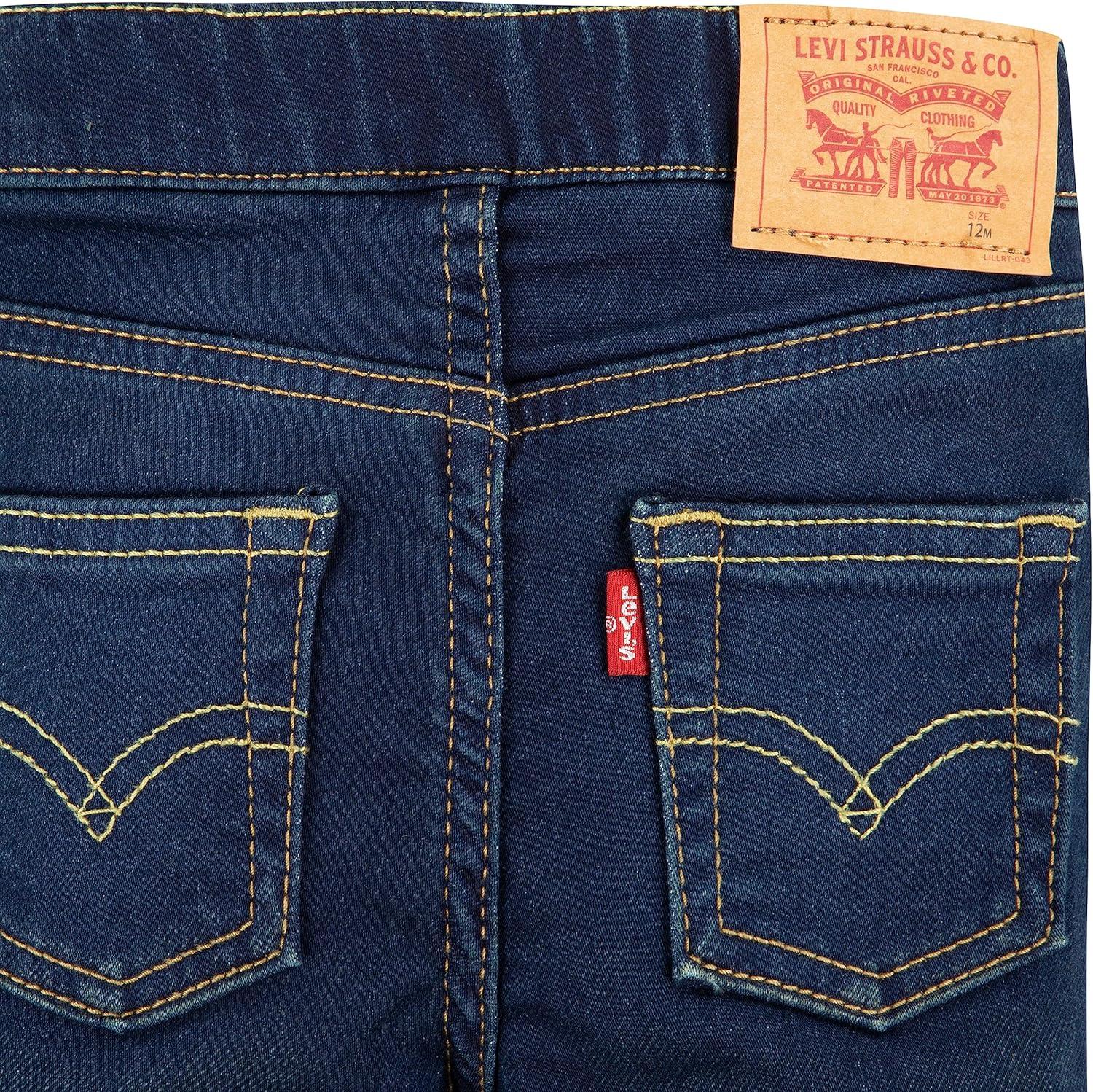 imageLevis Boys and Baby Skinny Fit Pull on JeansRocket