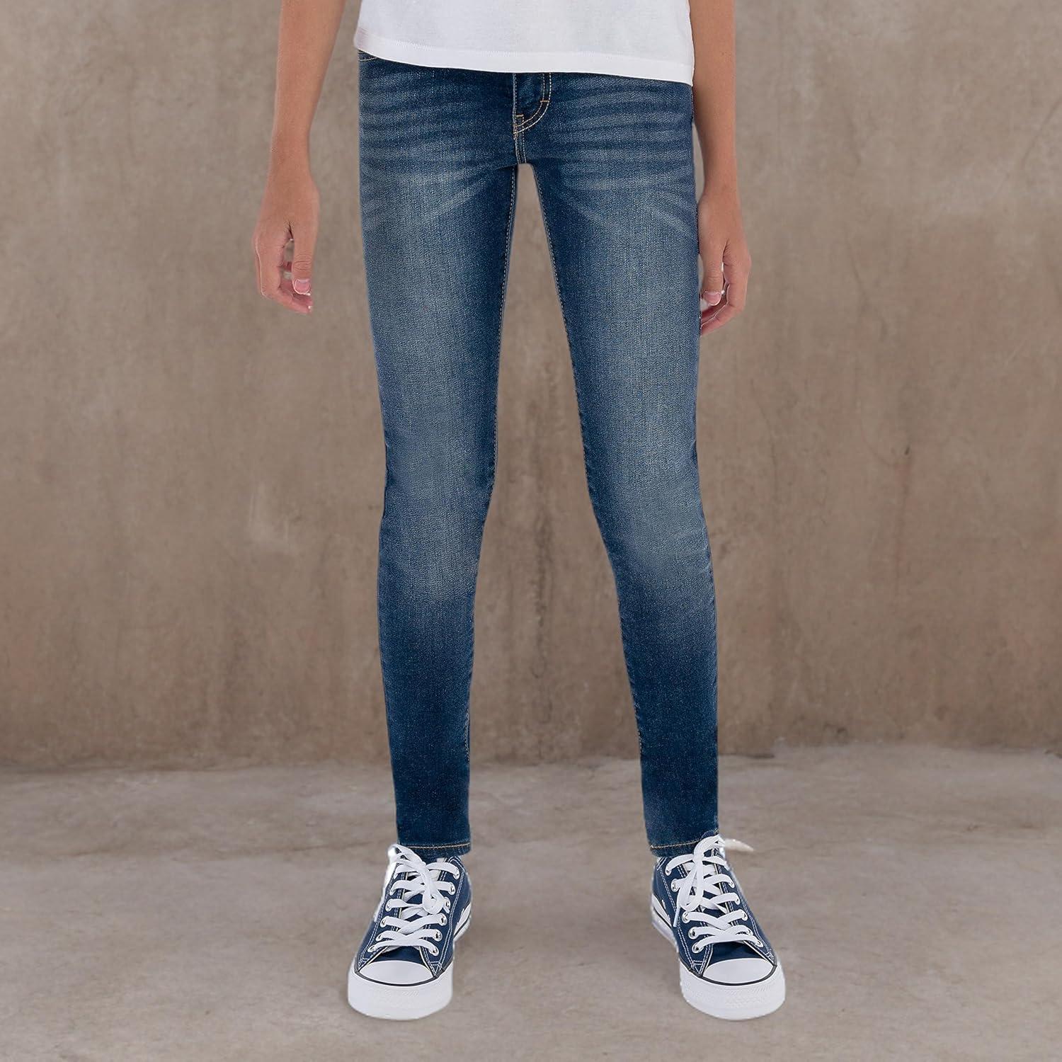 imageLevis Girls 710 Super Skinny Fit JeansBlue Asphalt