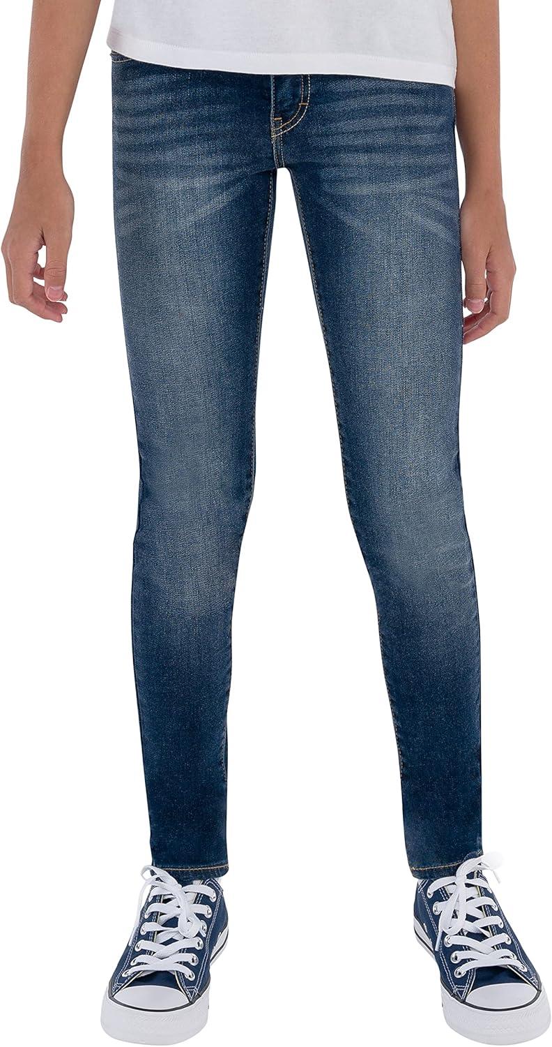 imageLevis Girls 710 Super Skinny Fit JeansBlue Asphalt