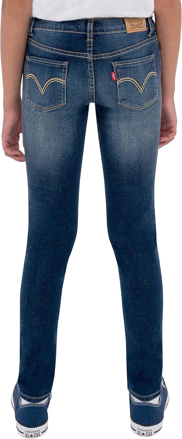 imageLevis Girls 710 Super Skinny Fit JeansBlue Asphalt