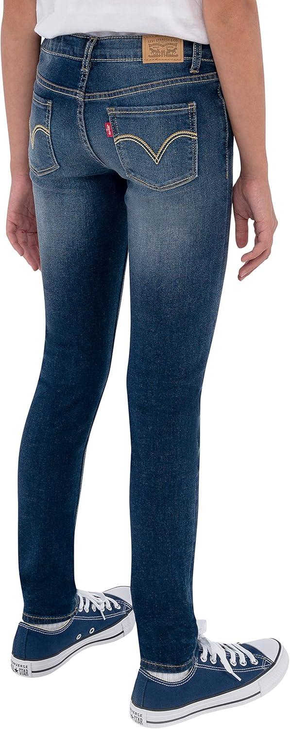imageLevis Girls 710 Super Skinny Fit JeansBlue Asphalt