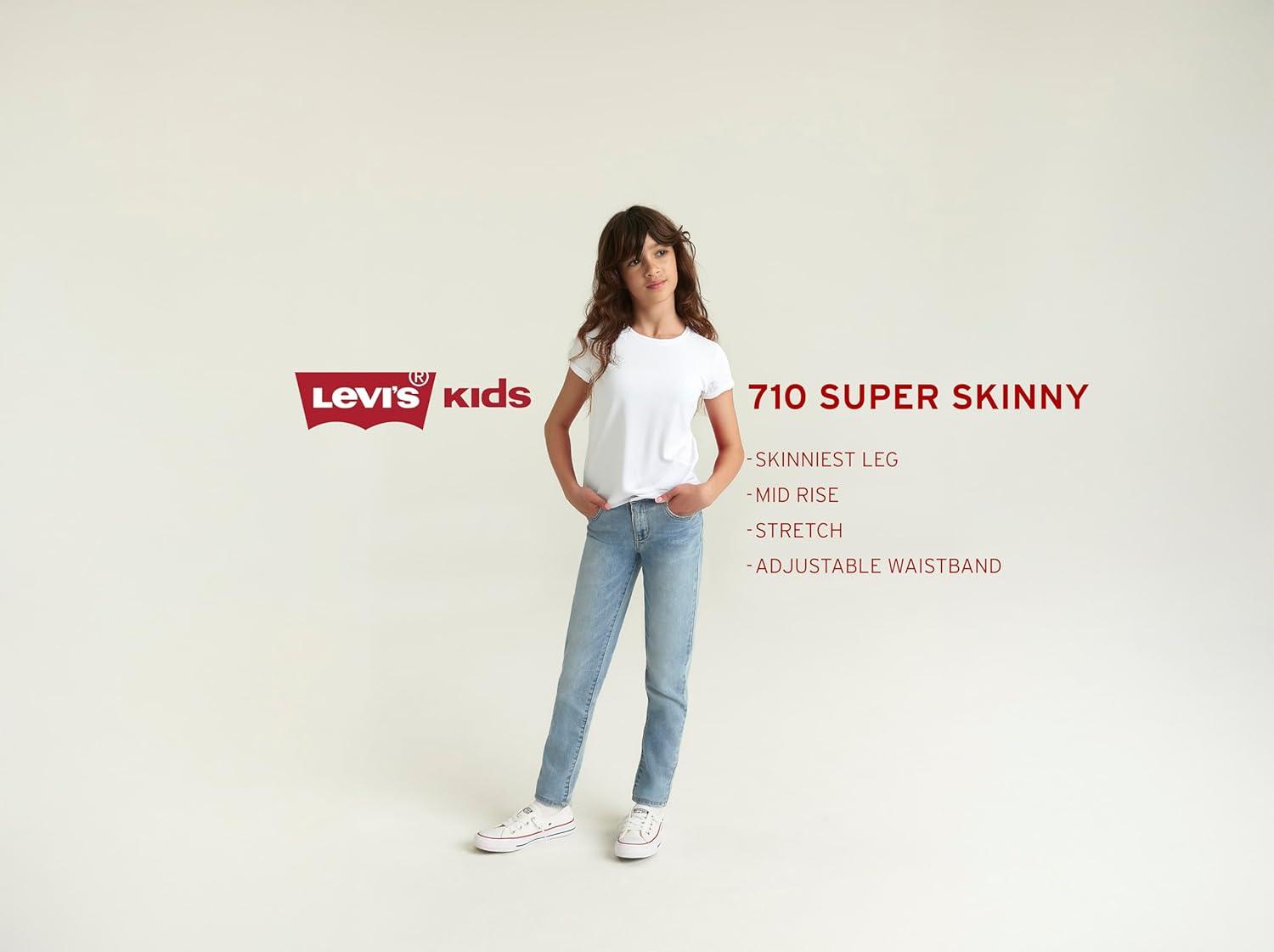 imageLevis Girls 710 Super Skinny Fit JeansDay Off