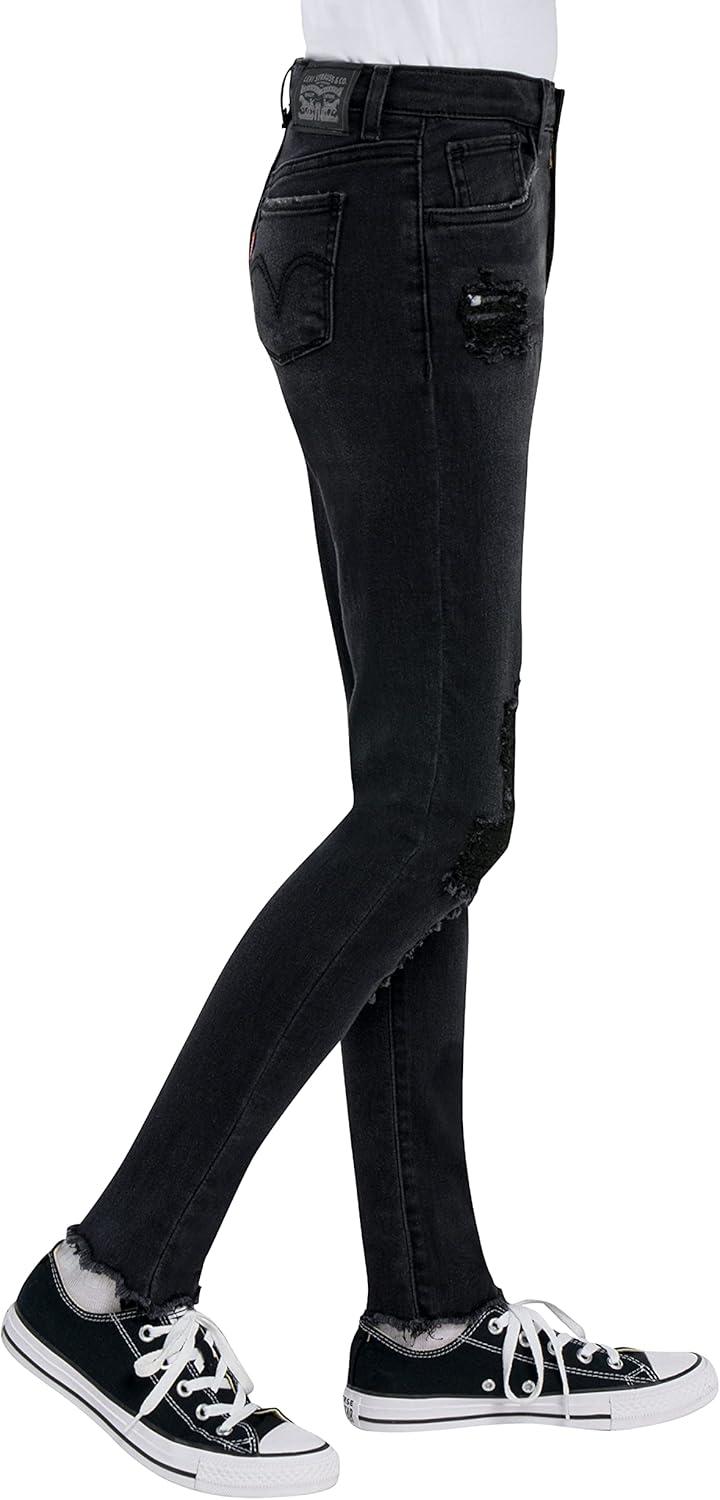 imageLevis Girls 720 High Rise Super Skinny Fit JeansMegatron