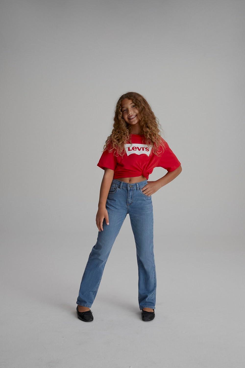 imageLevis Girls Bootcut Fit JeansLapis Sights