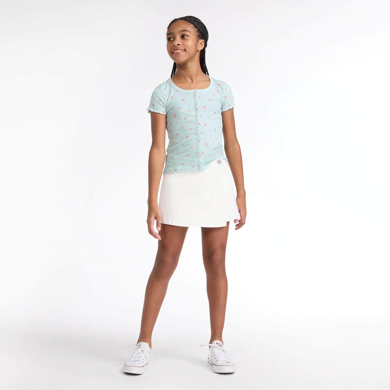 imageLevis Girls Denim SkortCloud Dancer