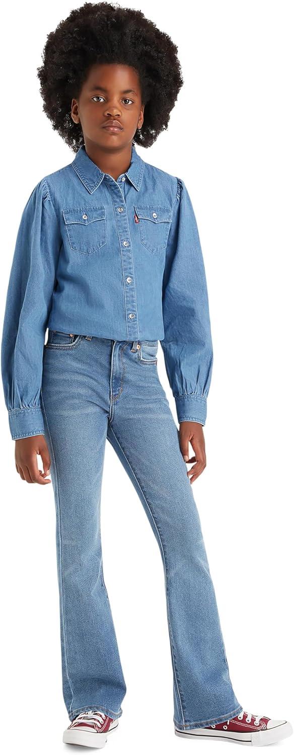 imageLevis Girls Flare JeansClean Getaway