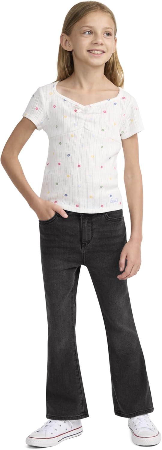 imageLevis Girls Flare JeansHigh Roller