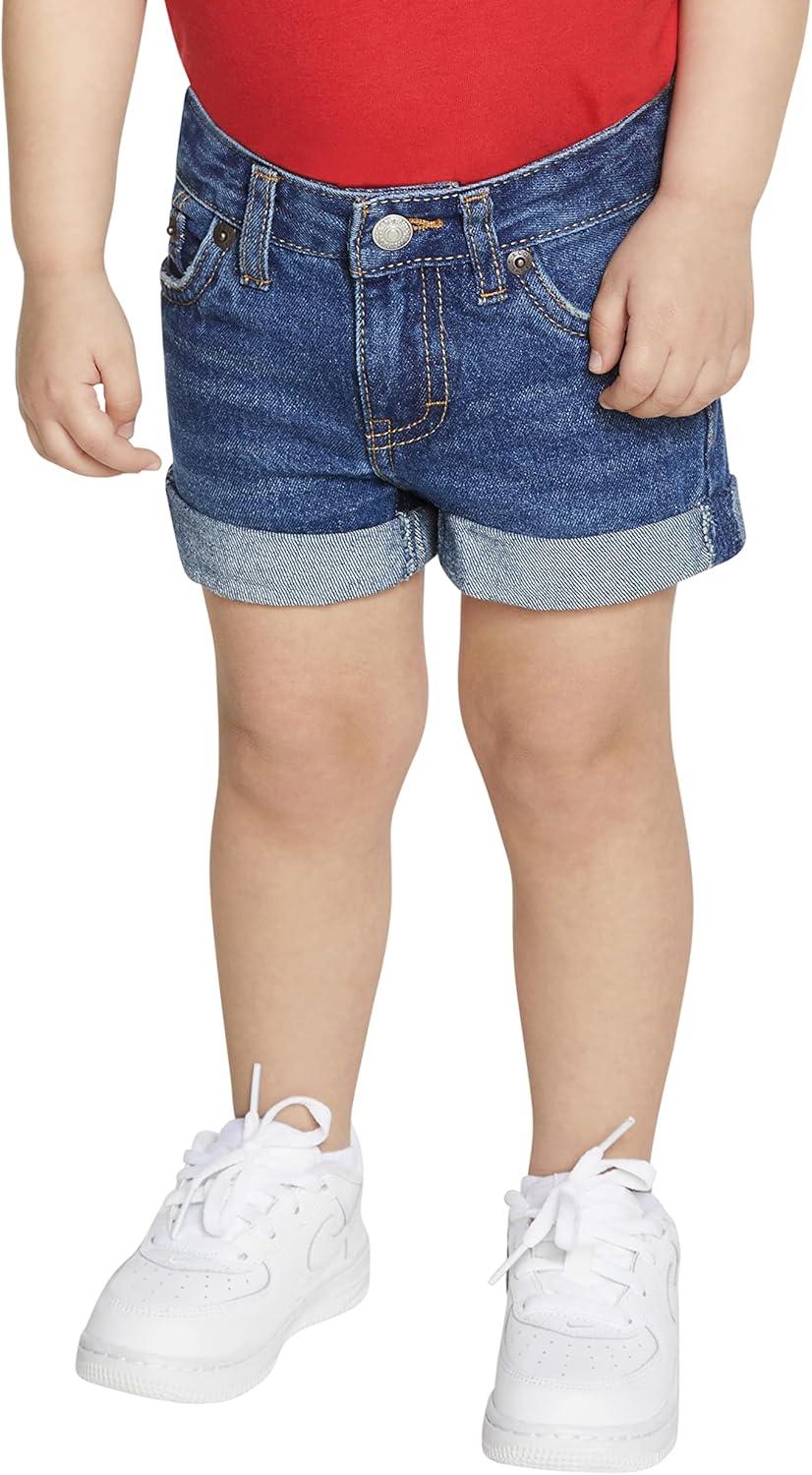 imageLevis Girls Girlfriend Fit Denim Shorty ShortsEvie